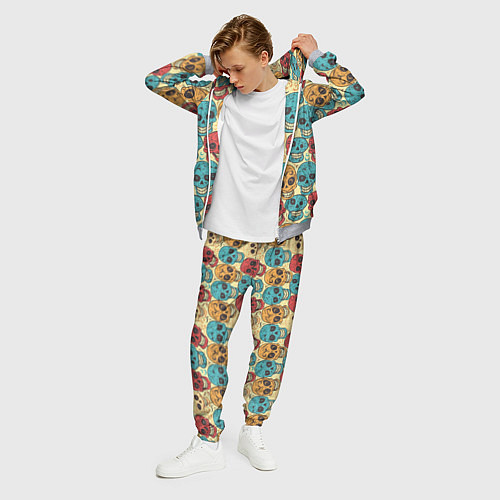 Мужской костюм День мёртвых / 3D-Меланж – фото 3