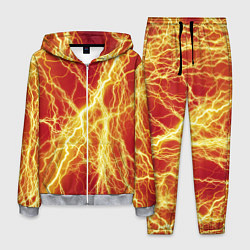 Костюм мужской Lightning strikes, цвет: 3D-меланж