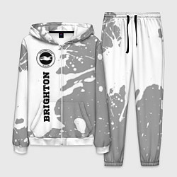 Костюм мужской Brighton sport на светлом фоне по-вертикали, цвет: 3D-белый