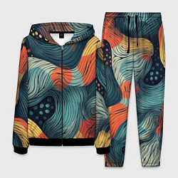 Мужской костюм Волны линиями