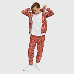 Костюм мужской Мясной фарш текстура, цвет: 3D-белый — фото 2