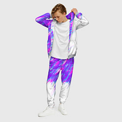 Костюм мужской Neon glitch, цвет: 3D-меланж — фото 2