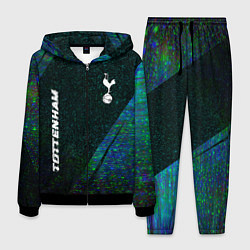 Костюм мужской Tottenham glitch blue, цвет: 3D-черный