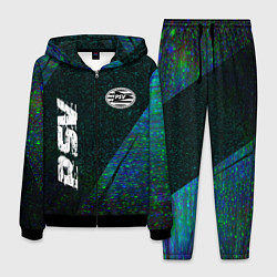 Мужской костюм PSV glitch blue