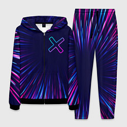 Мужской костюм A Silent Voice neon blast lines