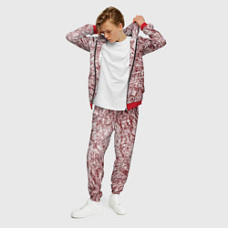 Костюм мужской Линогравюра, цвет: 3D-красный — фото 2