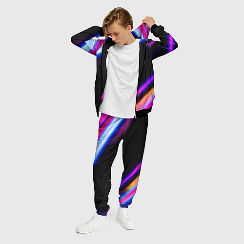 Мужской костюм Juventus speed game lights / 3D-Черный – фото 3