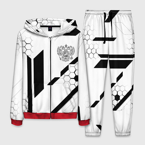 Мужской костюм Герб Рф текстура геймер / 3D-Красный – фото 1