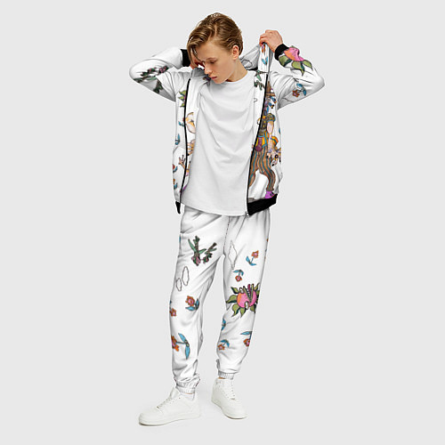 Мужской костюм Оинго И Боинго - JoJo спин-офф / 3D-Черный – фото 3