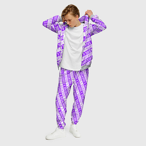 Мужской костюм Juventus pattern / 3D-Меланж – фото 3