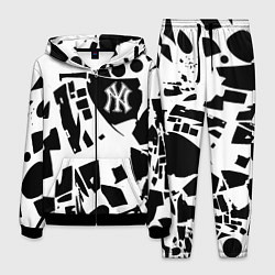 Костюм мужской New York yankees - abstraction, цвет: 3D-черный