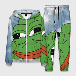 Костюм мужской Хитрый лягушонок пепе, цвет: 3D-меланж