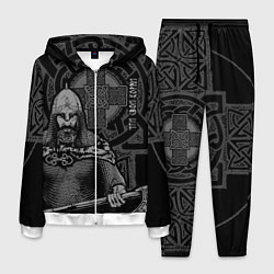 Костюм мужской Русь - чти свои корни, цвет: 3D-белый