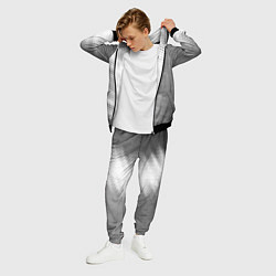 Костюм мужской Jeep - white gradient по-вертикали, цвет: 3D-черный — фото 2