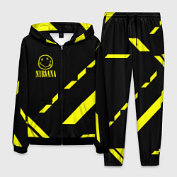 Костюм мужской Nirvana geometry yellow, цвет: 3D-черный