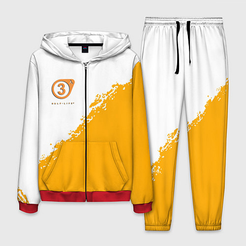 Мужской костюм Half life 3 краски / 3D-Красный – фото 1