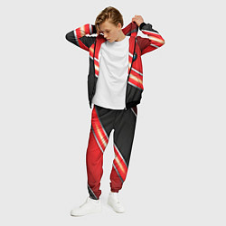 Костюм мужской BMW geometry steel, цвет: 3D-черный — фото 2