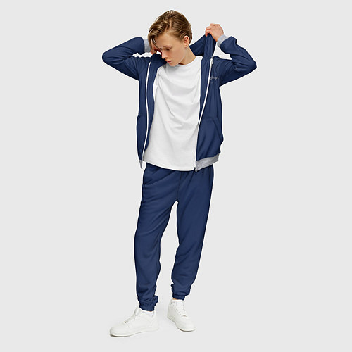 Мужской костюм Sporty lifestyle эмблема / 3D-Меланж – фото 3