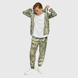 Костюм мужской Текстура гранж хаки, цвет: 3D-белый — фото 2