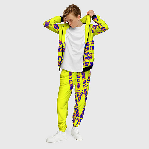 Мужской костюм Counter strike game / 3D-Черный – фото 3