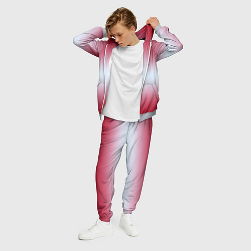 Мужской костюм Gradient color / 3D-Меланж – фото 3