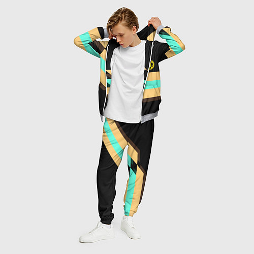 Мужской костюм Borussia sport line / 3D-Меланж – фото 3