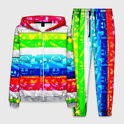 Костюм мужской Fortnite color line, цвет: 3D-меланж