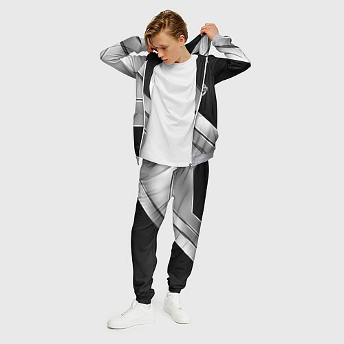 Мужской костюм Nissan metal steel auto / 3D-Меланж – фото 3