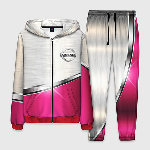 Мужской костюм Nissan auto metal / 3D-Красный – фото 1