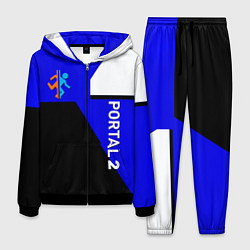 Костюм мужской Portal geometry steel game, цвет: 3D-черный