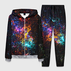Костюм мужской Космические краски текстура, цвет: 3D-меланж