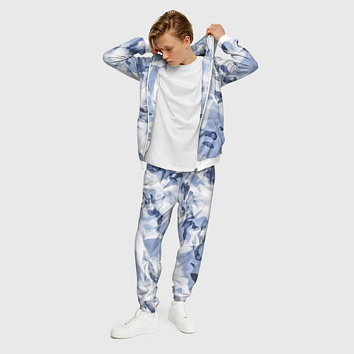 Мужской костюм Альпийский камуфляж / 3D-Белый – фото 3