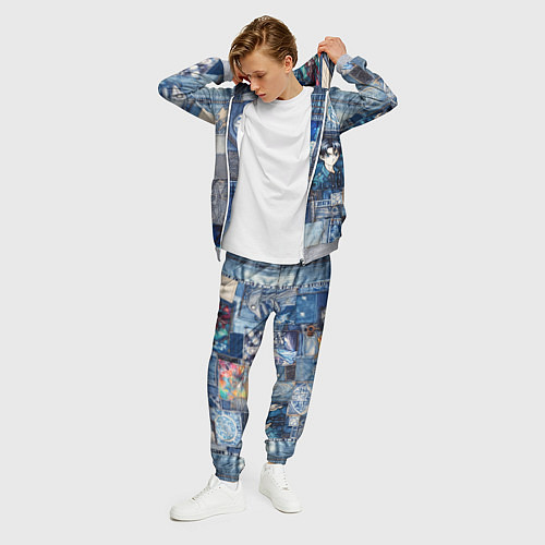 Мужской костюм Микс аниме и пэчворк / 3D-Меланж – фото 3