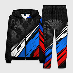 Костюм мужской Россия - абстракция, цвет: 3D-черный