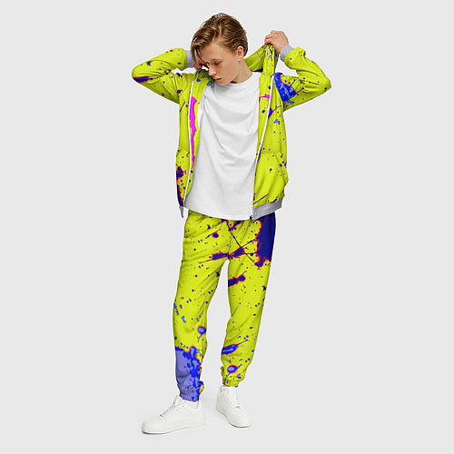 Мужской костюм Monster energy краски / 3D-Меланж – фото 3