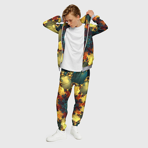 Мужской костюм Психоделика / 3D-Меланж – фото 3