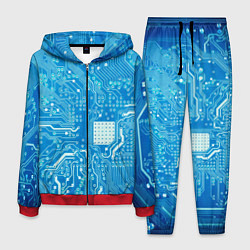 Костюм мужской Системная плата, цвет: 3D-красный
