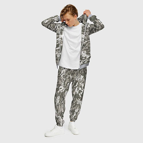 Мужской костюм Фактурный камуфляж / 3D-Меланж – фото 3