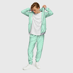 Костюм мужской Аквамарин однотонный текстурированный, цвет: 3D-меланж — фото 2