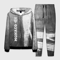 Костюм мужской Monaco - grey gradient по-вертикали, цвет: 3D-черный