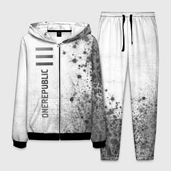 Костюм мужской OneRepublic - white gradient по-вертикали, цвет: 3D-черный