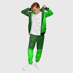 Костюм мужской Slipknot - green gradient по-вертикали, цвет: 3D-черный — фото 2
