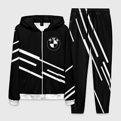 Костюм мужской BMW geometry line, цвет: 3D-белый