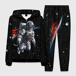 Костюм мужской The dalmatian brave cosmonaut - ai art, цвет: 3D-черный