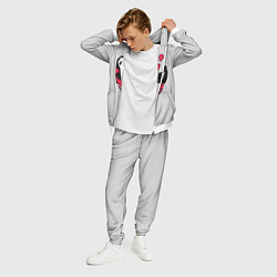 Костюм мужской Крик призрачный разговор, цвет: 3D-белый — фото 2