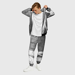 Костюм мужской Tottenham - grey gradient по-вертикали, цвет: 3D-черный — фото 2