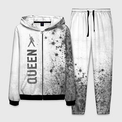 Костюм мужской Queen - white gradient по-вертикали, цвет: 3D-черный