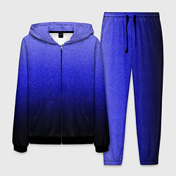 Костюм мужской Градиент индиго из синего в чёрный, цвет: 3D-черный