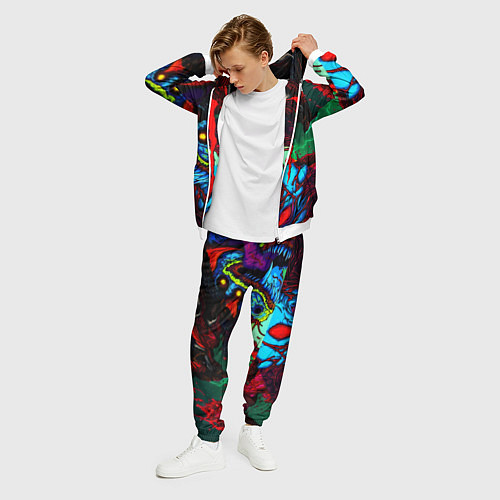 Мужской костюм Monster energy hyperbeast / 3D-Белый – фото 3