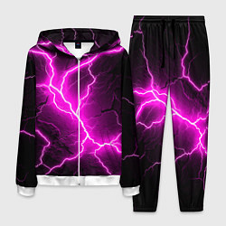 Костюм мужской The color is pink and black, цвет: 3D-белый